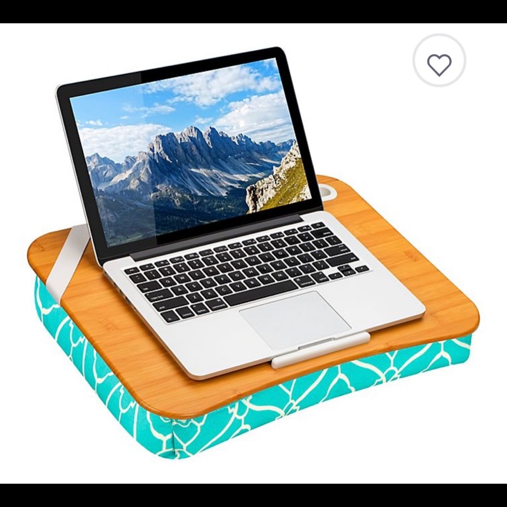 Laptop lap desk for laptop and writing